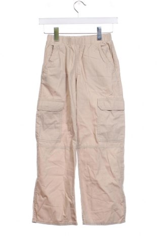 Детски панталон H&M, Размер 9-10y/ 140-146 см, Цвят Бежов, Цена 12,61 лв.