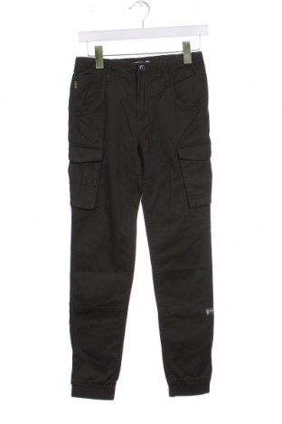 Pantaloni pentru copii Name It, Mărime 11-12y/ 152-158 cm, Culoare Verde, Preț 89,48 Lei
