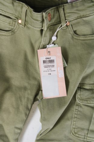 Pantaloni pentru copii ONLY, Mărime 4-5y/ 110-116 cm, Culoare Verde, Preț 121,05 Lei