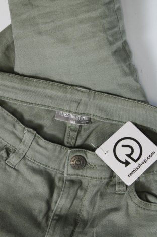 Pantaloni pentru copii Pepco, Mărime 10-11y/ 146-152 cm, Culoare Verde, Preț 30,56 Lei