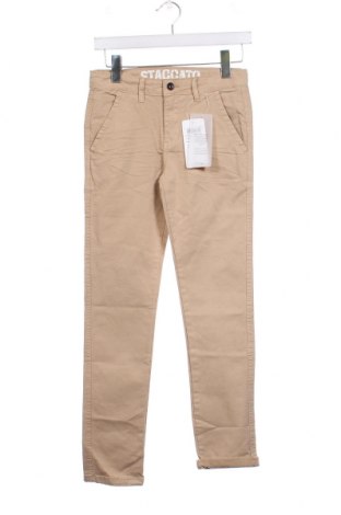 Детски панталон Staccato, Размер 11-12y/ 152-158 см, Цвят Бежов, Цена 27,20 лв.