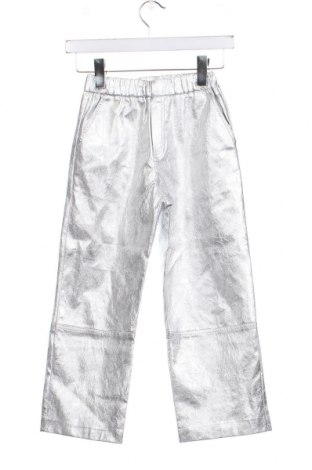 Детски панталон Zara, Размер 8-9y/ 134-140 см, Цвят Сребрист, Цена 7,98 лв.