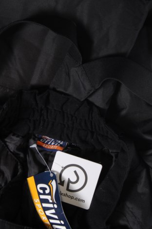 Детски панталон за зимни спортове Crivit, Размер 10-11y/ 146-152 см, Цвят Черен, Цена 28,91 лв.