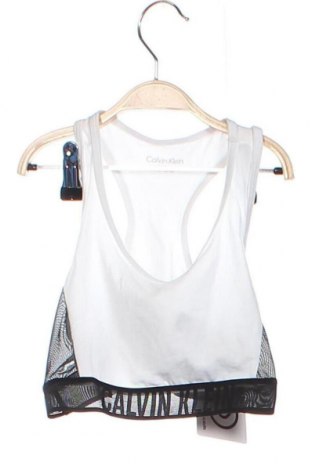 Μπλουζάκι αμάνικο παιδικό Calvin Klein, Μέγεθος 12-13y/ 158-164 εκ., Χρώμα Λευκό, Τιμή 13,04 €