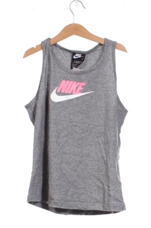 Μπλουζάκι αμάνικο παιδικό Nike, Μέγεθος 10-11y/ 146-152 εκ., Χρώμα Γκρί, Τιμή 7,06 €