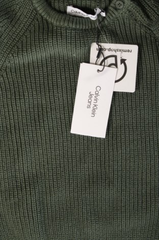 Pulover pentru copii Calvin Klein Jeans, Mărime 18-24m/ 86-98 cm, Culoare Verde, Preț 212,11 Lei