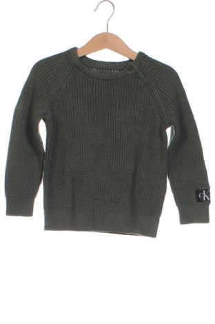 Dětský svetr  Calvin Klein Jeans, Velikost 18-24m/ 86-98 cm, Barva Zelená, Cena  899,00 Kč