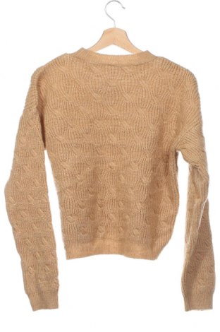 Детски пуловер Defacto, Размер 12-13y/ 158-164 см, Цвят Бежов, Цена 8,84 лв.