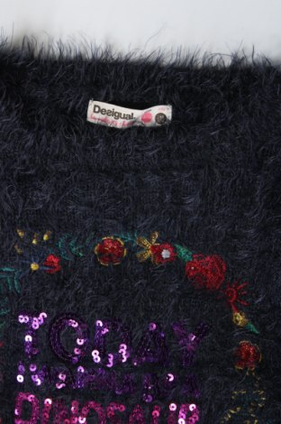 Παιδικό πουλόβερ Desigual, Μέγεθος 10-11y/ 146-152 εκ., Χρώμα Μπλέ, Τιμή 14,88 €