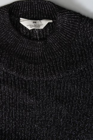Детски пуловер H&M, Размер 10-11y/ 146-152 см, Цвят Черен, Цена 10,54 лв.