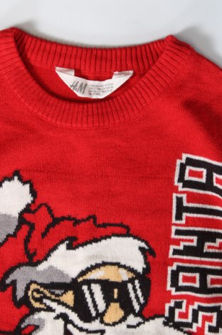 Детски пуловер H&M, Размер 10-11y/ 146-152 см, Цвят Червен, Цена 11,90 лв.