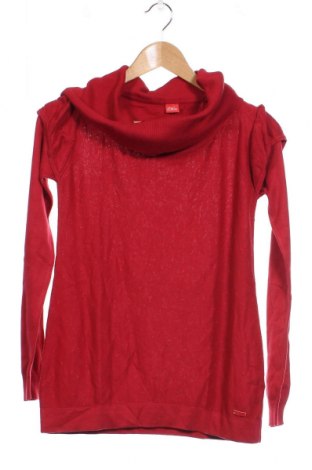 Детски пуловер S.Oliver, Размер 10-11y/ 146-152 см, Цвят Червен, Цена 11,62 лв.
