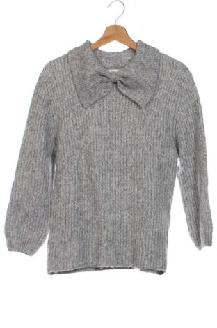 Детски пуловер Zara, Размер 11-12y/ 152-158 см, Цвят Сив, Цена 9,38 лв.