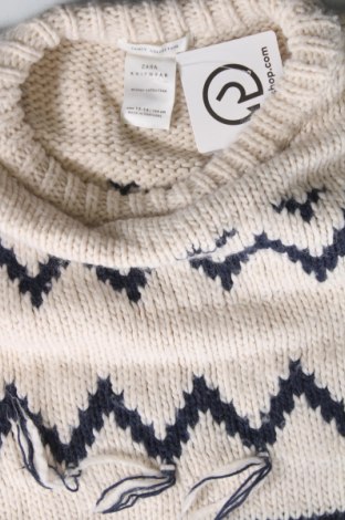 Kinderpullover Zara Knitwear, Größe 13-14y/ 164-168 cm, Farbe Ecru, Preis € 7,46