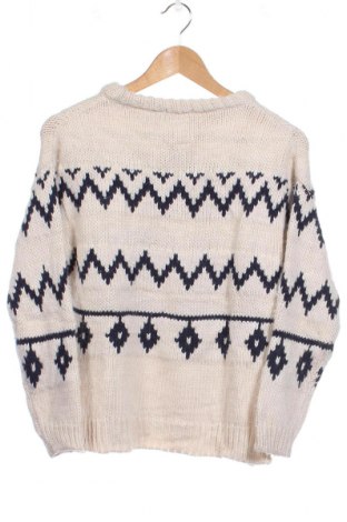 Детски пуловер Zara Knitwear, Размер 13-14y/ 164-168 см, Цвят Екрю, Цена 10,72 лв.
