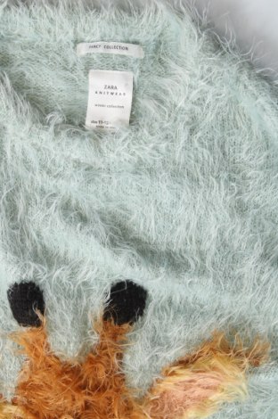 Dětský svetr  Zara Knitwear, Velikost 10-11y/ 146-152 cm, Barva Modrá, Cena  148,00 Kč