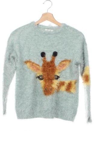 Детски пуловер Zara Knitwear, Размер 10-11y/ 146-152 см, Цвят Син, Цена 9,60 лв.