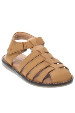 Kinder Sandalen Okaidi, Größe 27, Farbe Beige, Preis € 13,92