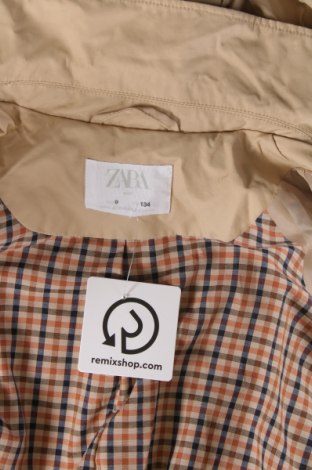 Dětský přechodný kabát  Zara Kids, Velikost 8-9y/ 134-140 cm, Barva Béžová, Cena  515,00 Kč