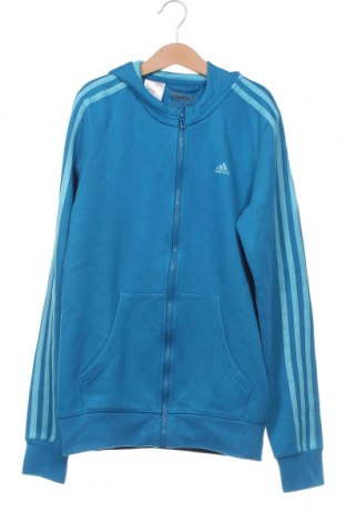 Gyerek sweatshirt Adidas, Méret 12-13y / 158-164 cm, Szín Kék, Ár 9 704 Ft