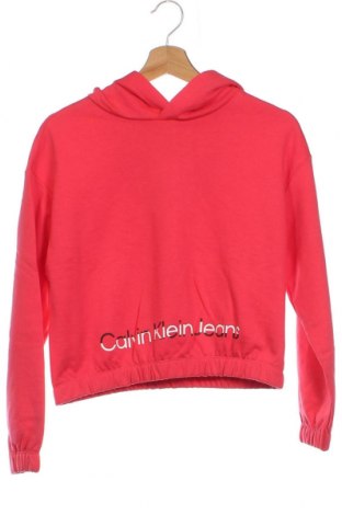 Dětská mikina  Calvin Klein Jeans, Velikost 13-14y/ 164-168 cm, Barva Červená, Cena  626,00 Kč