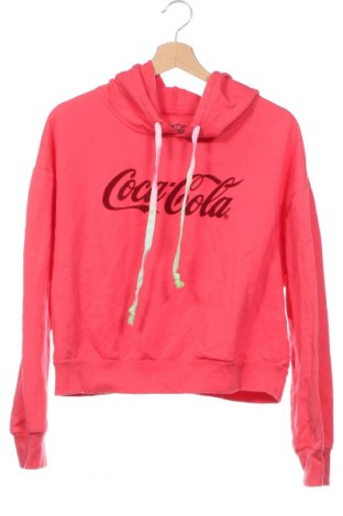 Παιδικό φούτερ Coca Cola, Μέγεθος 15-18y/ 170-176 εκ., Χρώμα Ρόζ , Τιμή 7,42 €
