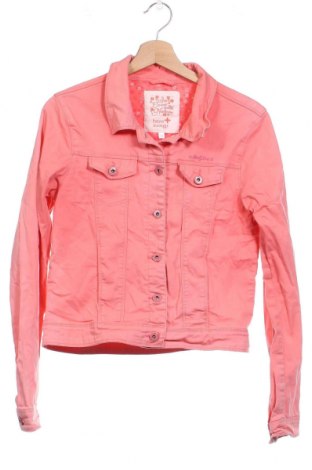 Kinder Jeansjacke Here+There, Größe 15-18y/ 170-176 cm, Farbe Rosa, Preis € 7,73