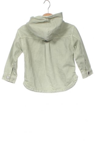 Kinder Jeansjacke Zara, Größe 18-24m/ 86-98 cm, Farbe Grün, Preis 10,80 €