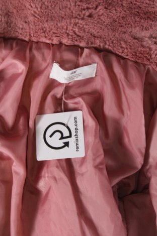 Παιδικό παλτό H&M, Μέγεθος 8-9y/ 134-140 εκ., Χρώμα Ρόζ , Τιμή 12,00 €