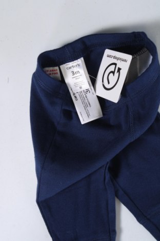 Kinder Sporthose Carter's, Größe 2-3m/ 56-62 cm, Farbe Blau, Preis 5,57 €