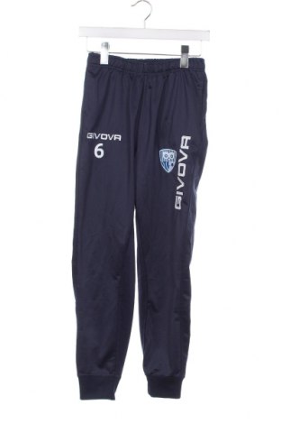 Pantaloni de trening, pentru copii Givova, Mărime 11-12y/ 152-158 cm, Culoare Albastru, Preț 26,05 Lei