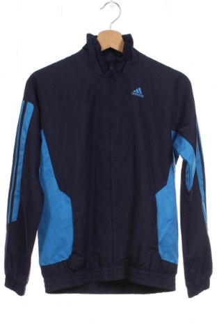 Kinderjacke Adidas, Größe 11-12y/ 152-158 cm, Farbe Blau, Preis 16,28 €