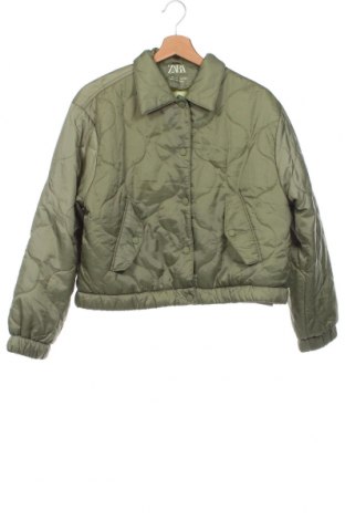 Kinderjacke Zara, Größe 13-14y/ 164-168 cm, Farbe Grün, Preis 8,77 €