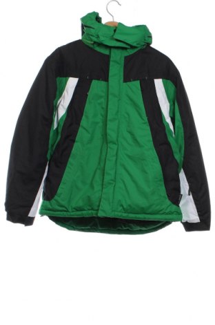 Παιδικό μπουφάν για χειμερινά σπο Kidz Alive, Μέγεθος 12-13y/ 158-164 εκ., Χρώμα Πράσινο, Τιμή 11,52 €