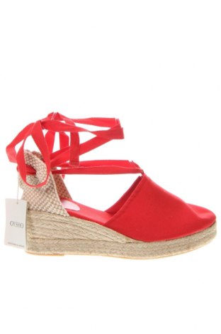 Espadrilles Oysho, Größe 41, Farbe Rot, Preis € 23,63