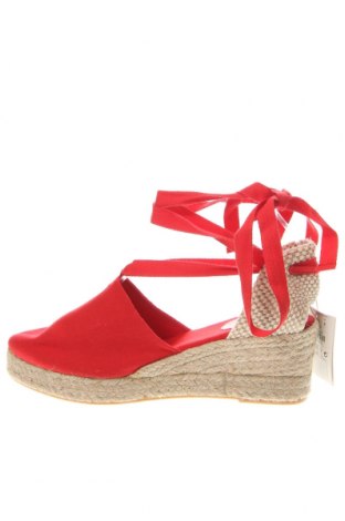 Espadrilky Oysho, Velikost 41, Barva Červená, Cena  975,00 Kč