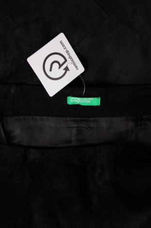 Δερμάτινη φούστα United Colors Of Benetton, Μέγεθος XL, Χρώμα Μαύρο, Τιμή 18,93 €
