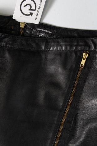 Δερμάτινη φούστα Warehouse, Μέγεθος M, Χρώμα Μαύρο, Τιμή 18,78 €