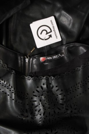 Δερμάτινο φόρεμα 101 Idees, Μέγεθος M, Χρώμα Μαύρο, Τιμή 9,87 €