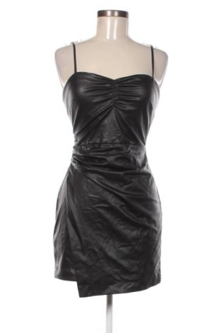 Kožené šaty  Zara, Veľkosť S, Farba Čierna, Cena  8,42 €