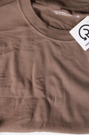 Pánské tričko  Abercrombie & Fitch, Velikost L, Barva Hnědá, Cena  1 252,00 Kč