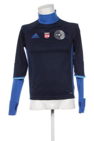 Herren Shirt Adidas, Größe S, Farbe Blau, Preis 20,11 €