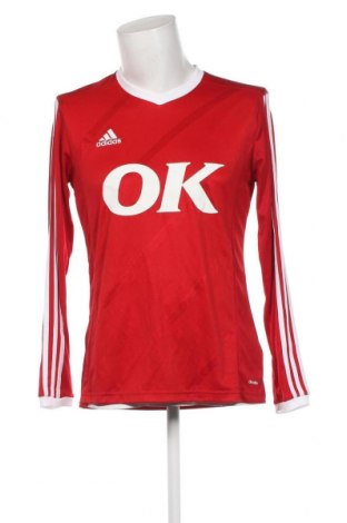 Ανδρική μπλούζα Adidas, Μέγεθος L, Χρώμα Κόκκινο, Τιμή 38,10 €