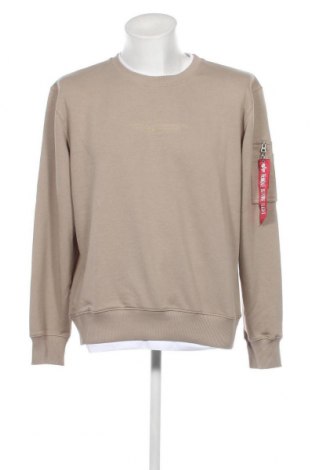 Męska bluzka Alpha Industries, Rozmiar M, Kolor Beżowy, Cena 109,99 zł