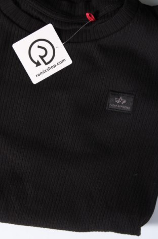 Ανδρική μπλούζα Alpha Industries, Μέγεθος L, Χρώμα Μαύρο, Τιμή 50,10 €
