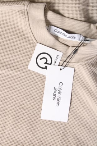 Męska bluzka Calvin Klein Jeans, Rozmiar L, Kolor Beżowy, Cena 223,10 zł