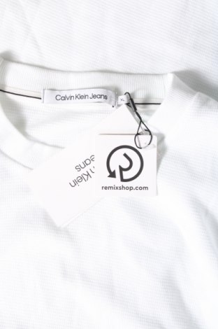 Herren Shirt Calvin Klein Jeans, Größe XL, Farbe Weiß, Preis 47,94 €