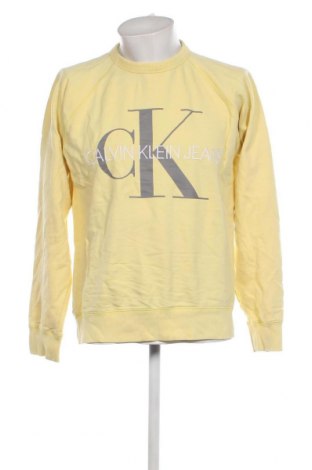 Herren Shirt Calvin Klein Jeans, Größe L, Farbe Gelb, Preis 24,25 €