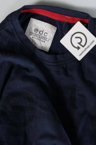 Мъжка блуза Edc By Esprit, Размер L, Цвят Син, Цена 13,50 лв.