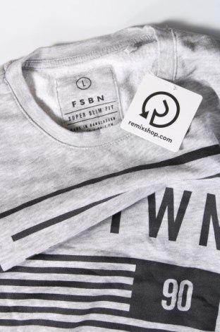 Herren Shirt FSBN, Größe L, Farbe Grau, Preis 6,61 €